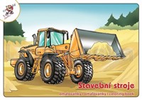 Omalovánky A5 Stavební stroje